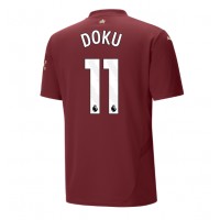 Billiga Manchester City Jeremy Doku #11 Tredje fotbollskläder 2024-25 Kortärmad